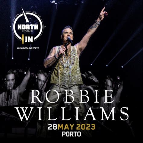 Robbie Wiliams atua pela primeira vez no Porto